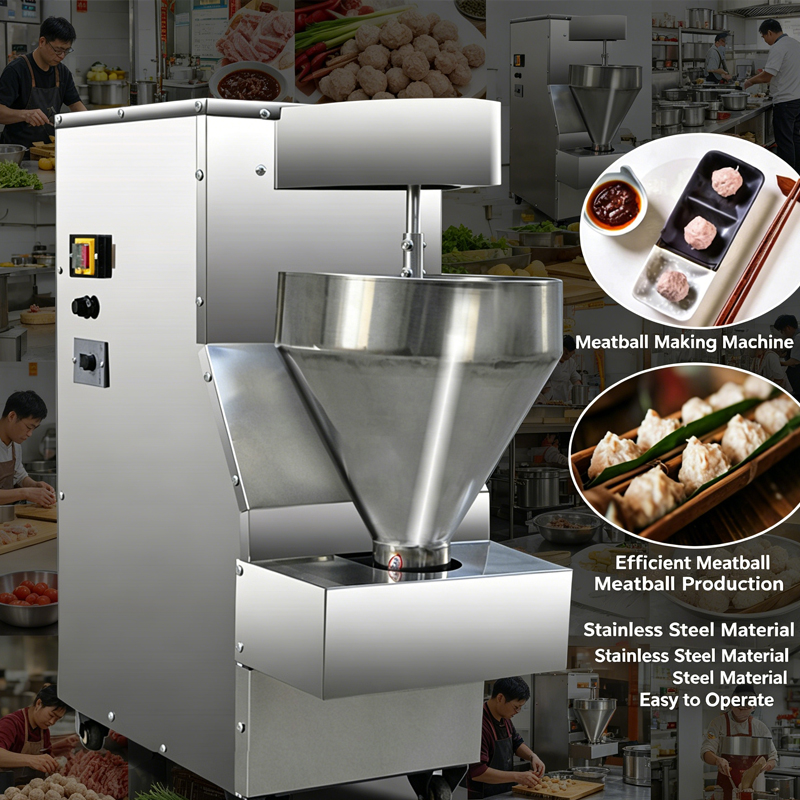 Kitchen Appliances Direct - High-Speed Commercial Rice-Meat Dumpling Maker Machine
