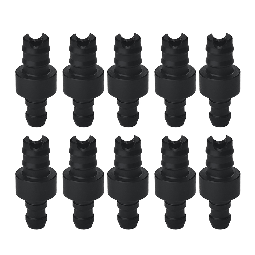Kitchen Appliances Youtube - 10Pcs Black Plastic Milk Hose Connector
