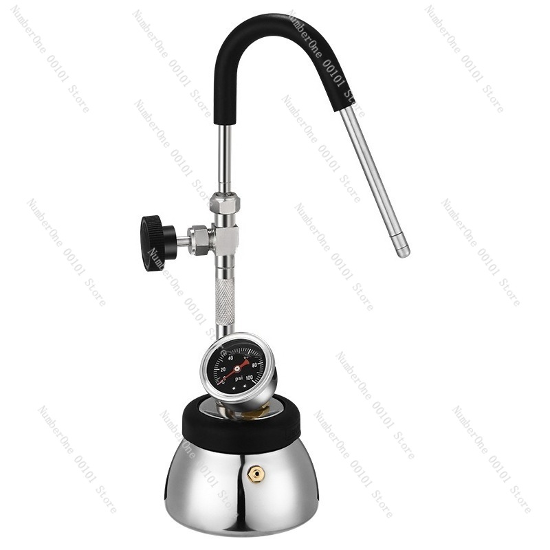 Kitchen Appliances Direct - Stainless Steel Steam Coffee Pot,Multi-Functional Milk
