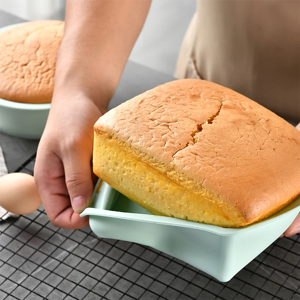 1/4Pcs Silicone Square Cake Mo - огляд і ціна Kitchen Appliances On Sale