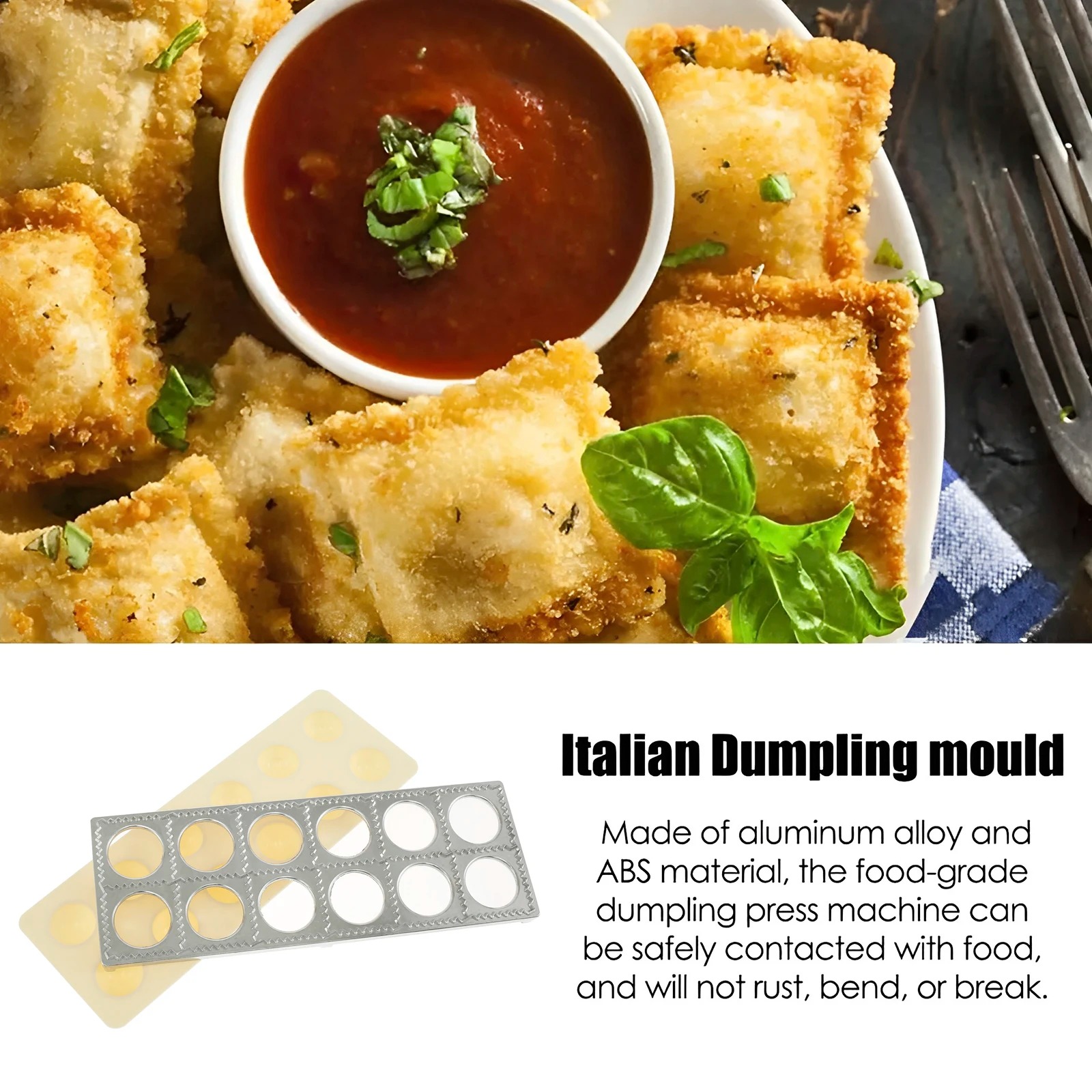 Dumpling Mold 12 Holes Ravioli - огляд і ціна Kitchen Appliances On Sale
