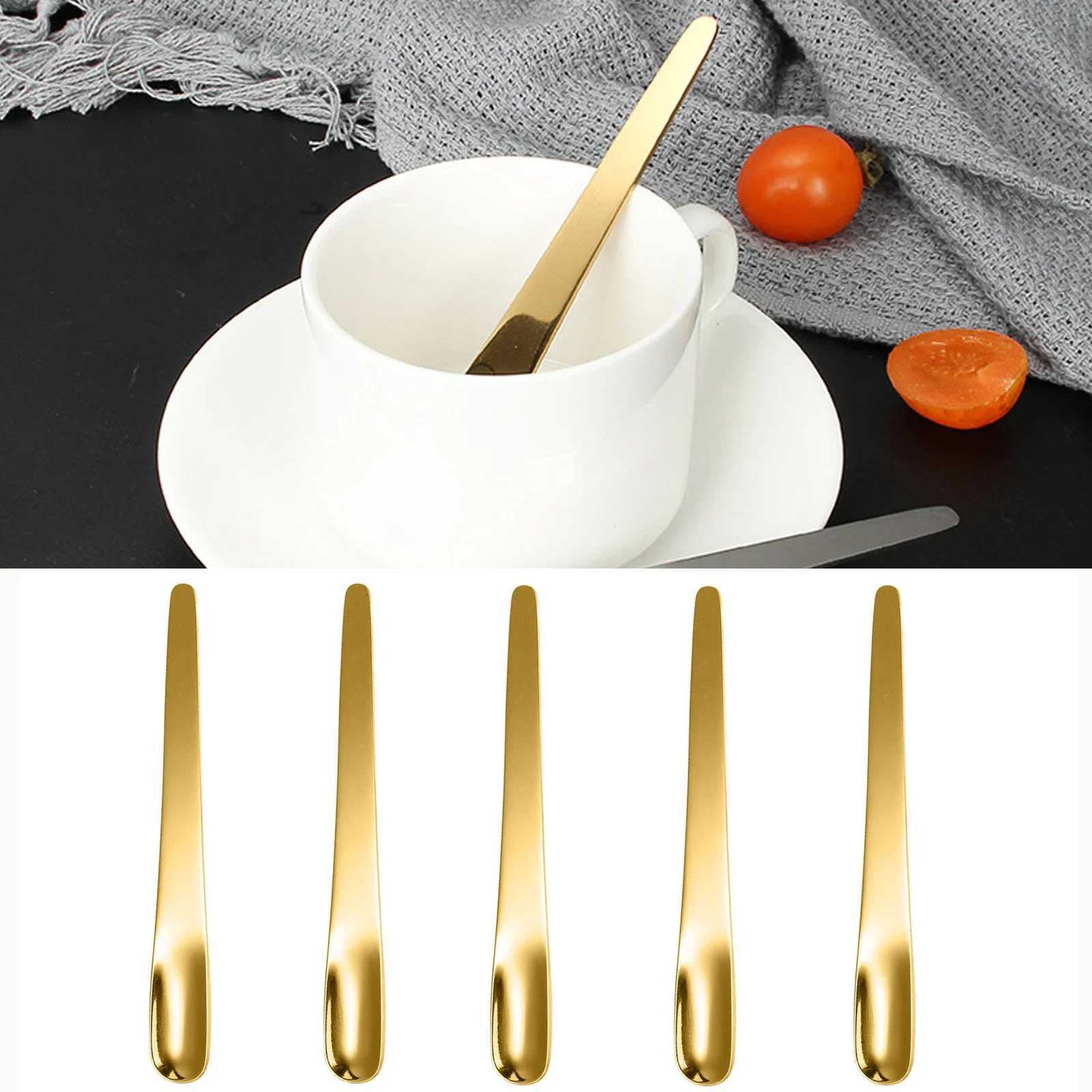 5PCS Coffee Spoon Stainless St - огляд і ціна Kitchen Appliances Australia