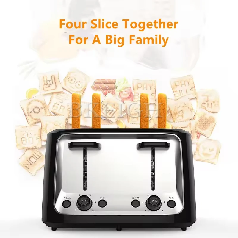 4-Piece Pop-Up Toaster Multifu - огляд і ціна Kitchen Appliances Youtube