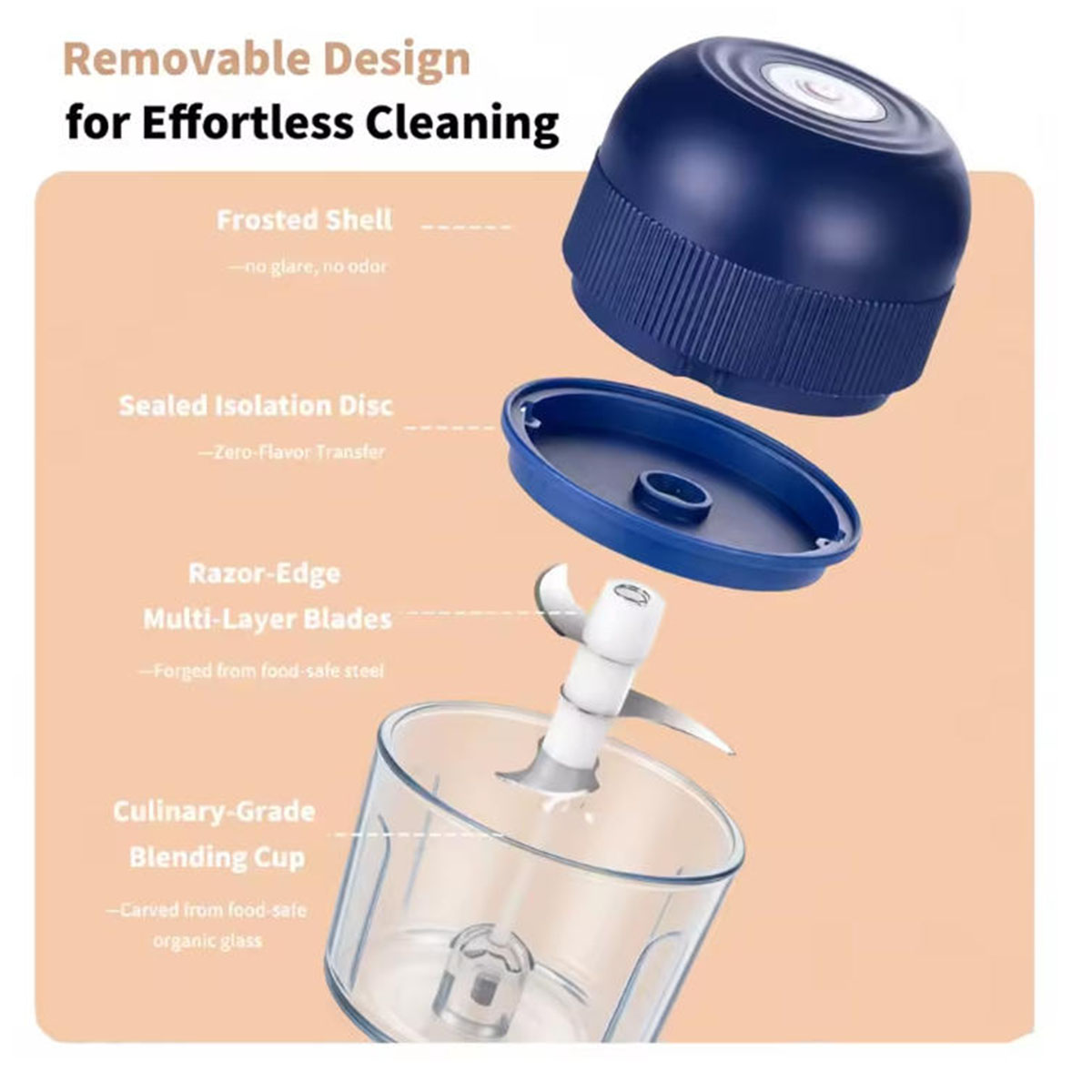 1PC Electric Garlic Chopper Mi - огляд і ціна Kitchen Appliances Australia