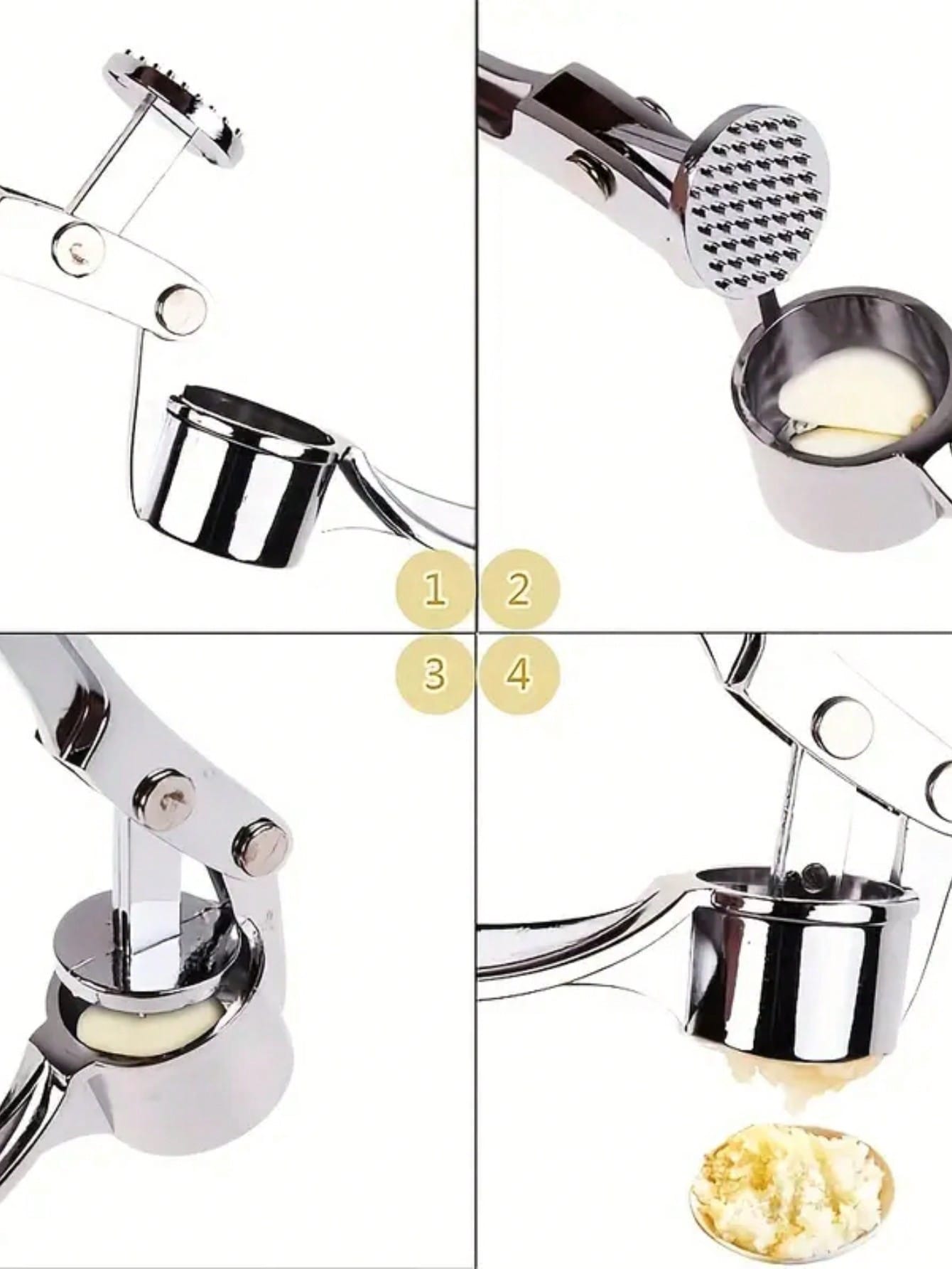 Kitchen Garlic Press Crusher M - огляд і ціна Kitchen Appliances On Sale